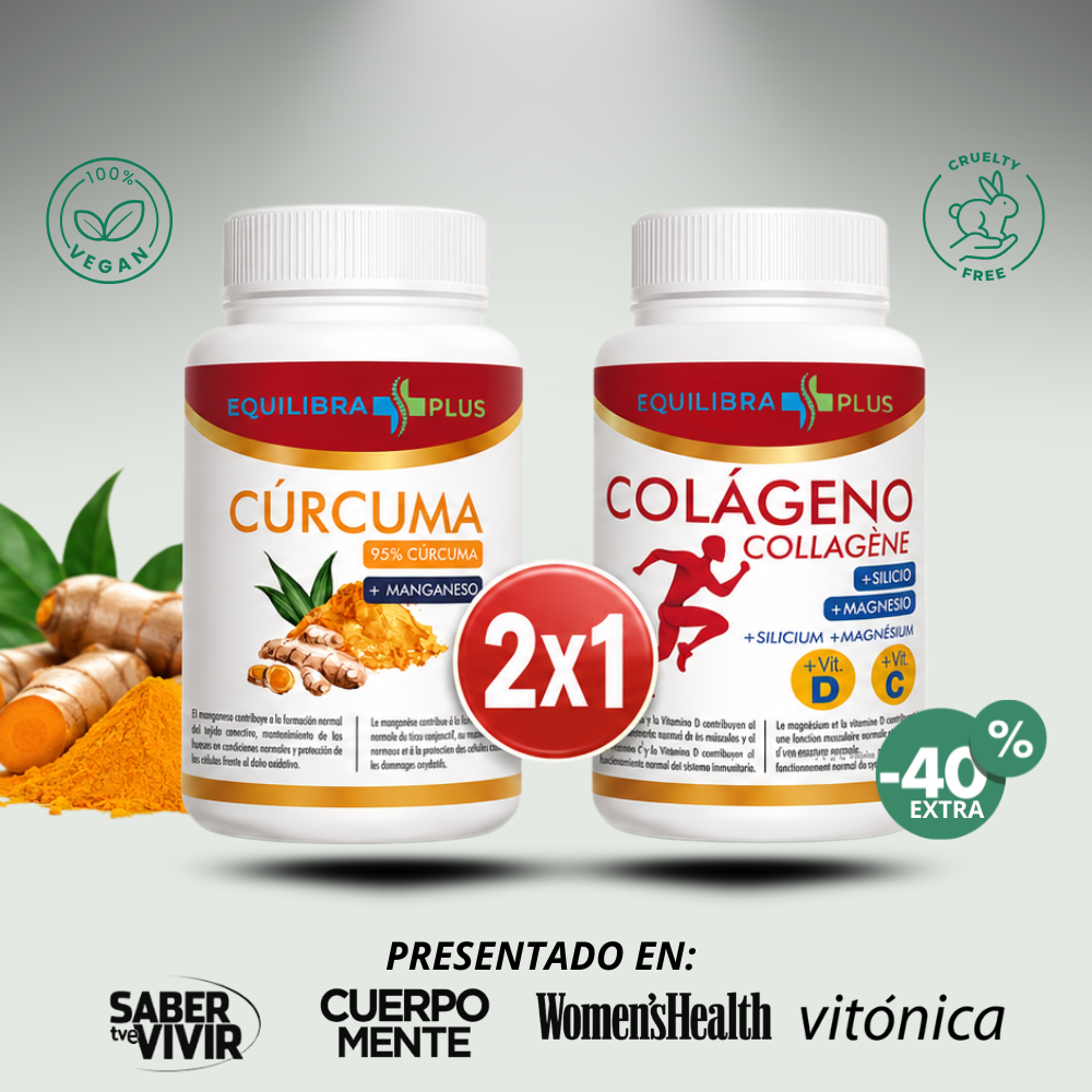 PACK CÚRCUMA + COLÁGENO | MOVILIDAD 360°